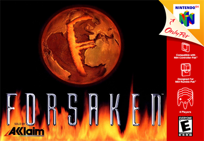 Forsaken 64 (1998) PAL Box Art