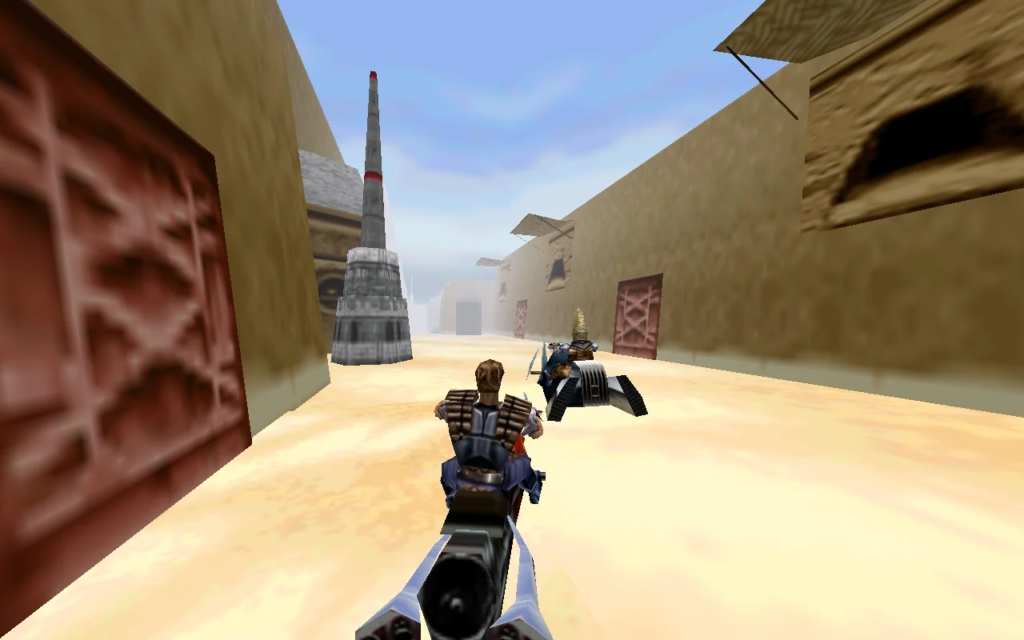 Speeder Showdown on Tatooine - Dash racing to Luke's Rescue
